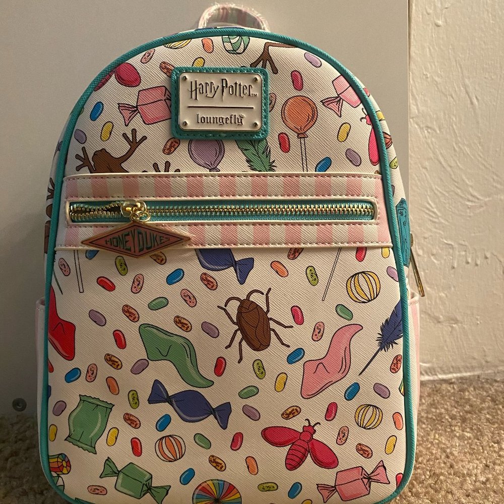 Loungefly x Harry Potter Honeydukes Candy Printed Mini Backpack